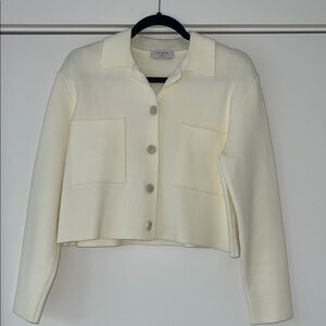 Aritzia Cream Women's Blazer